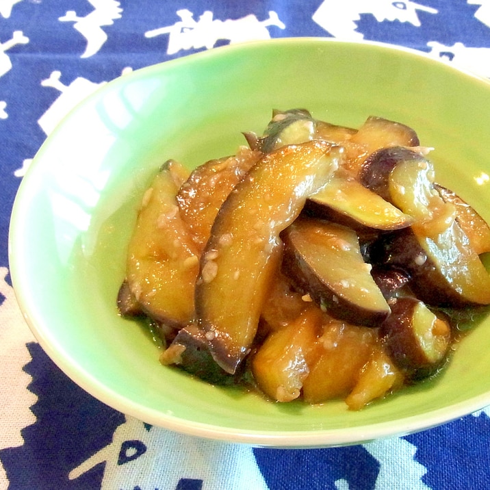 お弁当に めんつゆで簡単 茄子の味噌煮 レシピ 作り方 By メリッコ 楽天レシピ